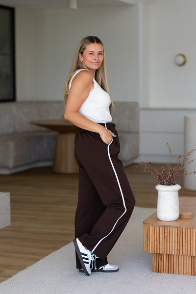 Zella Pants - Brown
