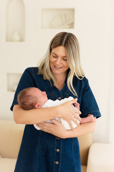 Bowie Dress - Dark Denim