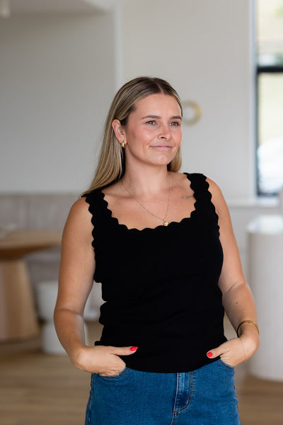 Delilah Tank - Black