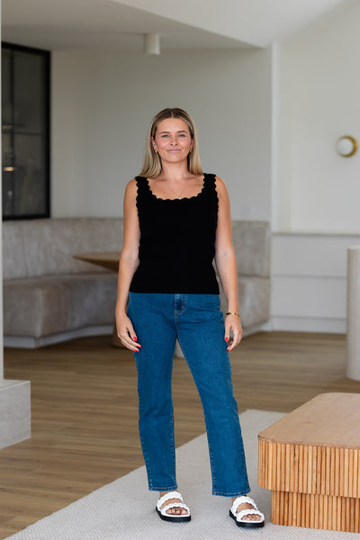 Delilah Tank - Black