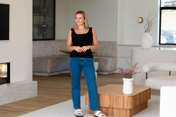 Delilah Tank - Black