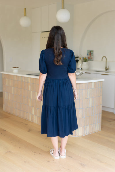 Etta dress - Navy