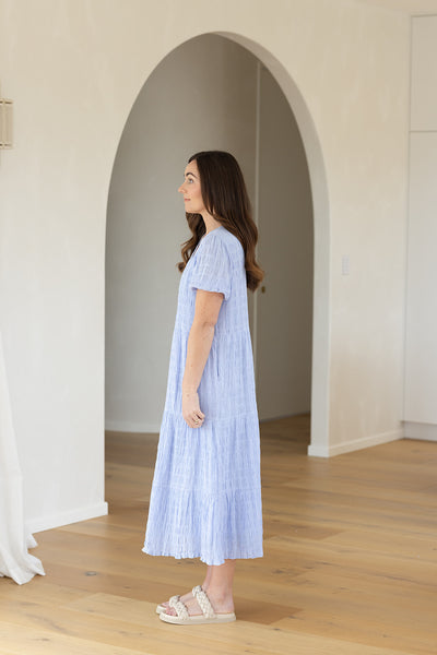 Margot Dress - Corn flower