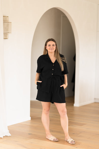 Maya Shirt - Black