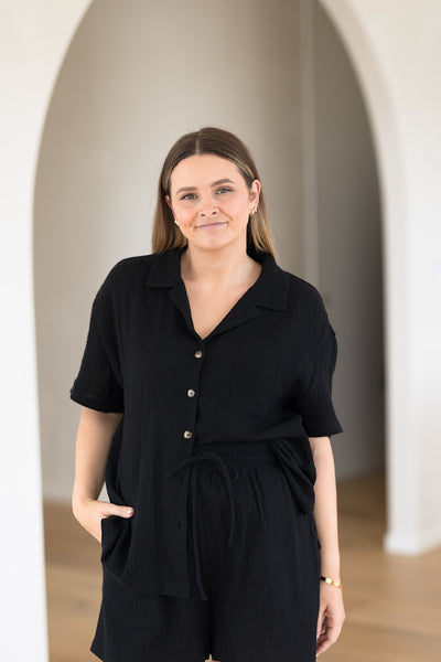 Maya Shirt - Black