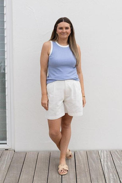 Nina tank - Corn flower