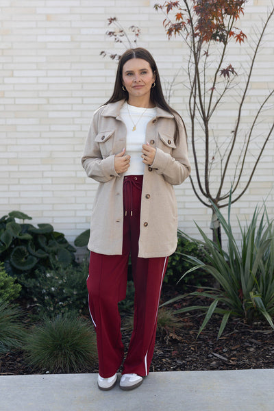 Riley Shacket - Beige