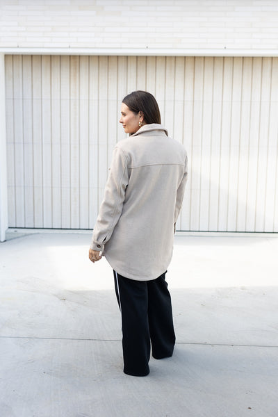 Riley Shacket - Beige