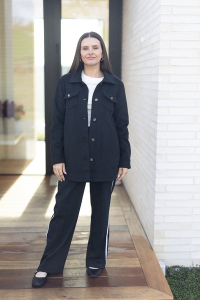 Riley Shacket - Black