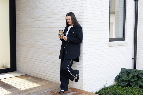 Riley Shacket - Black