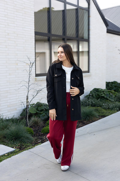 Riley Shacket - Black