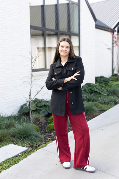 Riley Shacket - Black