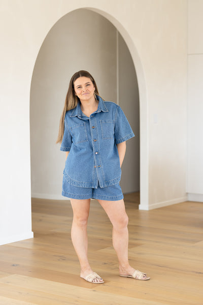 Sara Denim Shirt