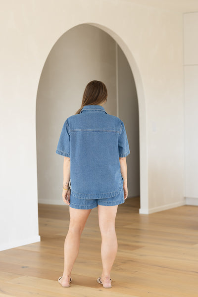 Sara Denim Shirt