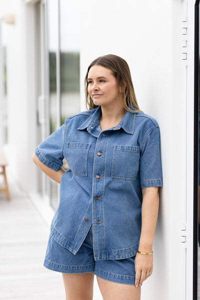 Sara Denim Shirt
