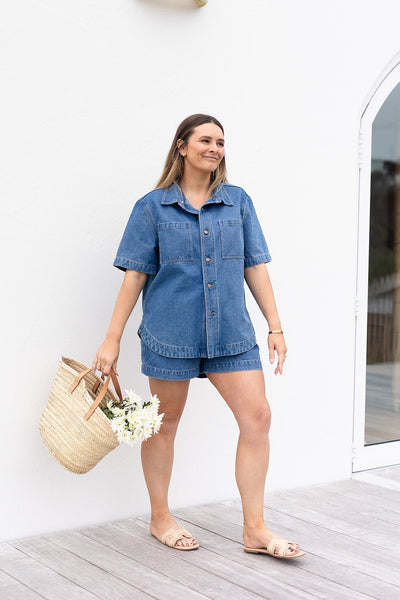 Sara Denim Shirt
