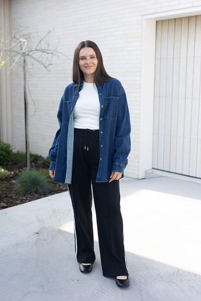 Violet Shirt - Indigo