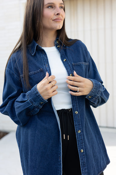 Violet Shirt - Indigo