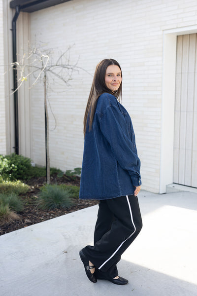 Violet Shirt - Indigo