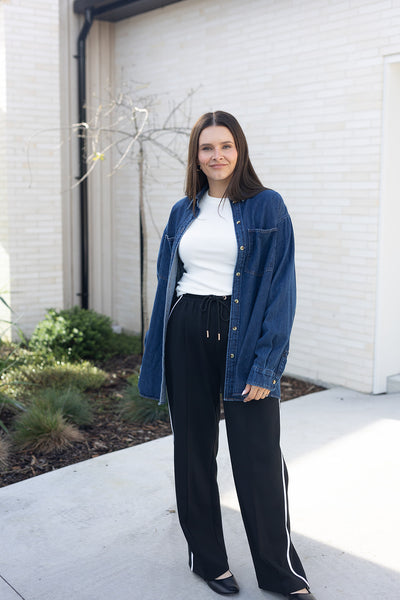 Violet Shirt - Indigo