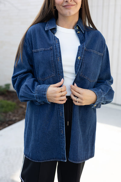 Violet Shirt - Indigo