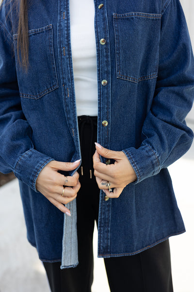 Violet Shirt - Indigo