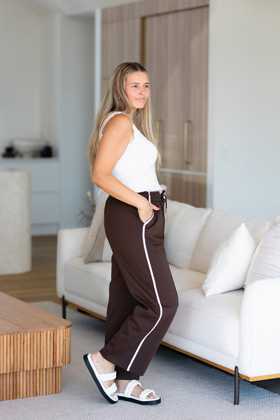 Zella Pants - Brown