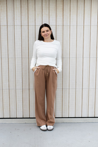 Zella Pants - Beige