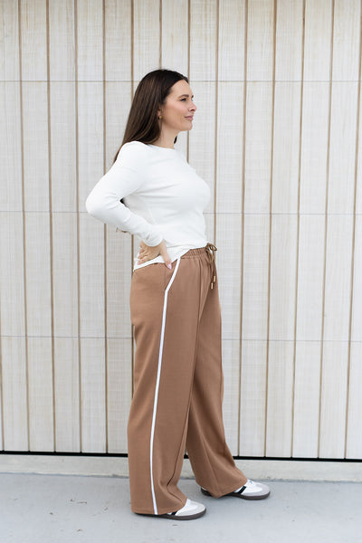 Zella Pants - Beige