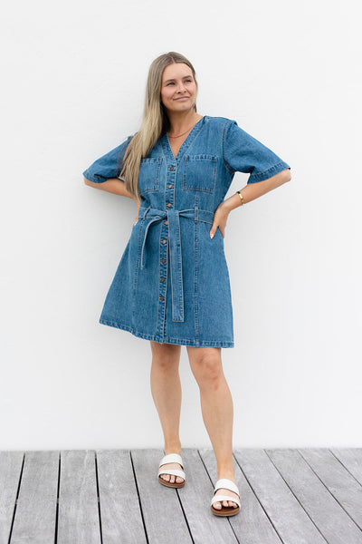 Ellie Denim Dress