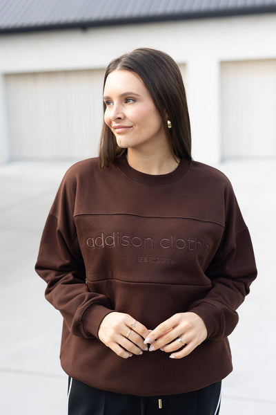 Quinn Sweatshirt - Brown