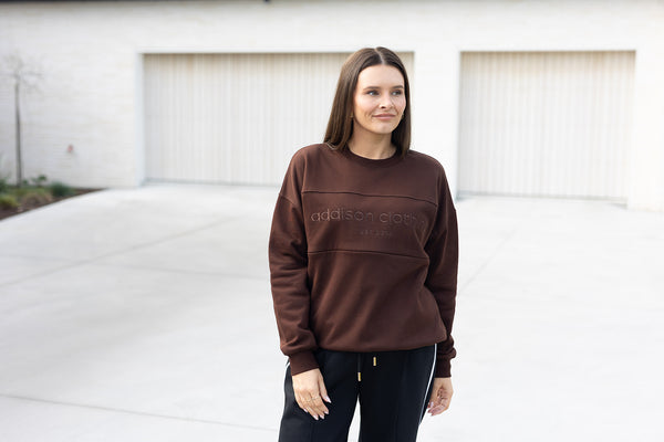Quinn Sweatshirt - Brown