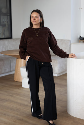 Quinn Sweatshirt - Brown