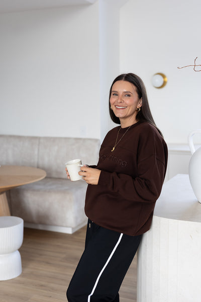 Quinn Sweatshirt - Brown