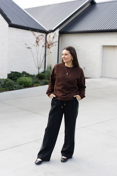 Quinn Sweatshirt - Brown