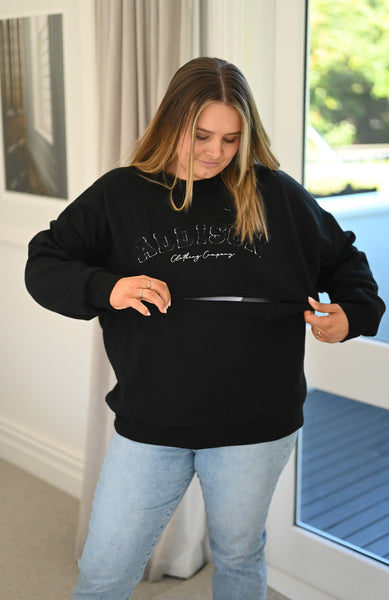 Addison Sweatshirt - Black