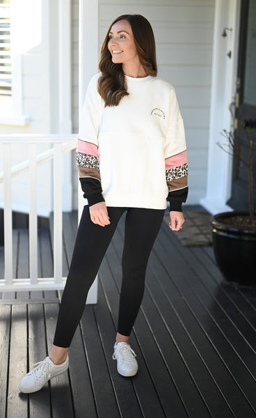 Josie Sweatshirt - White