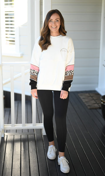 Josie Sweatshirt - White