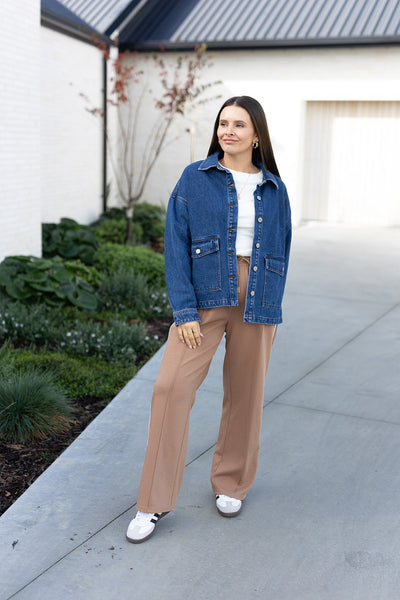 Zella Pants - Beige
