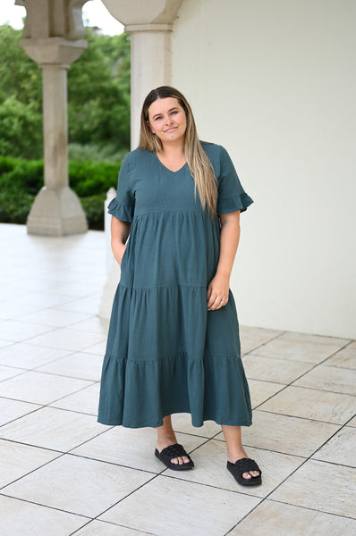 Gracey Dress - Green