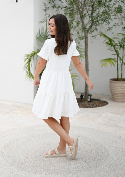 Mia Dress - White