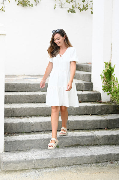 Mia Dress - White