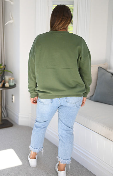 Quinn Sweatshirt - Moss