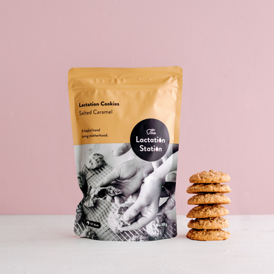Lactation Cookies- Salted Caramel
